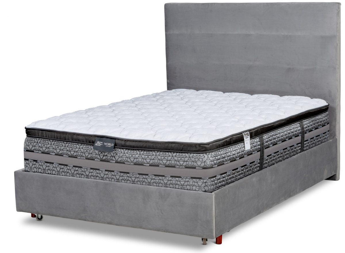 cushion firm euro top hybrid mattress set